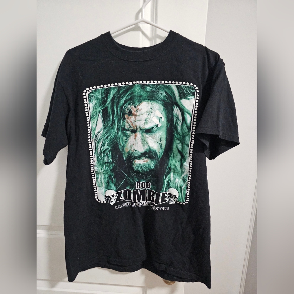 Rob Zombie Hellbilly 2 World Tour Concery Tee